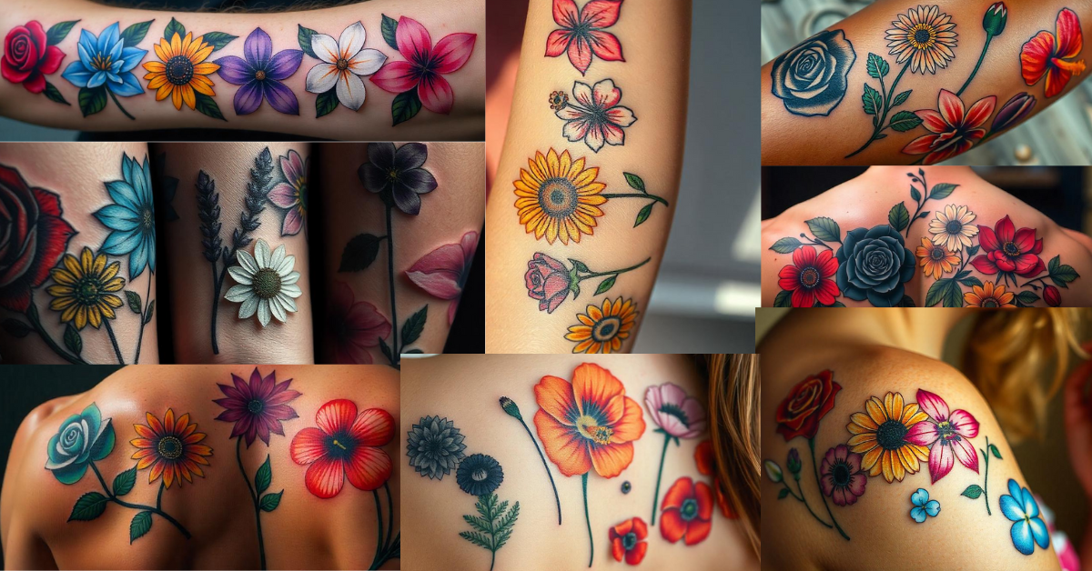 Floral Tattoos