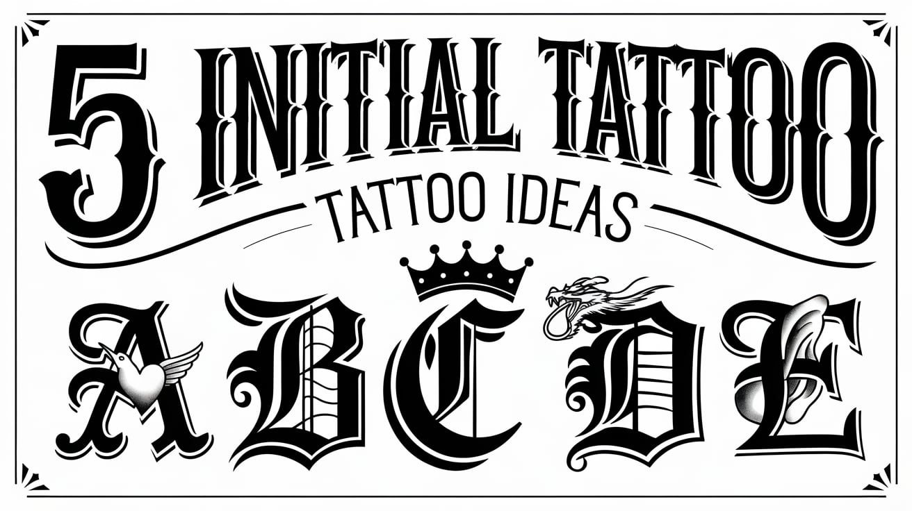 Initial Tattoo Ideas